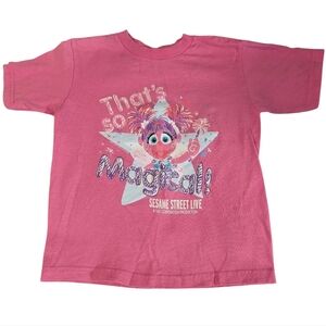 Y2K Abby Cadabby Sesame Street Live Tee Toddler Girl‎ 4T
